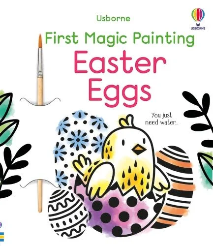 First Magic Painting: Easter Eggs by Abigail Wheatley | 9781801315043